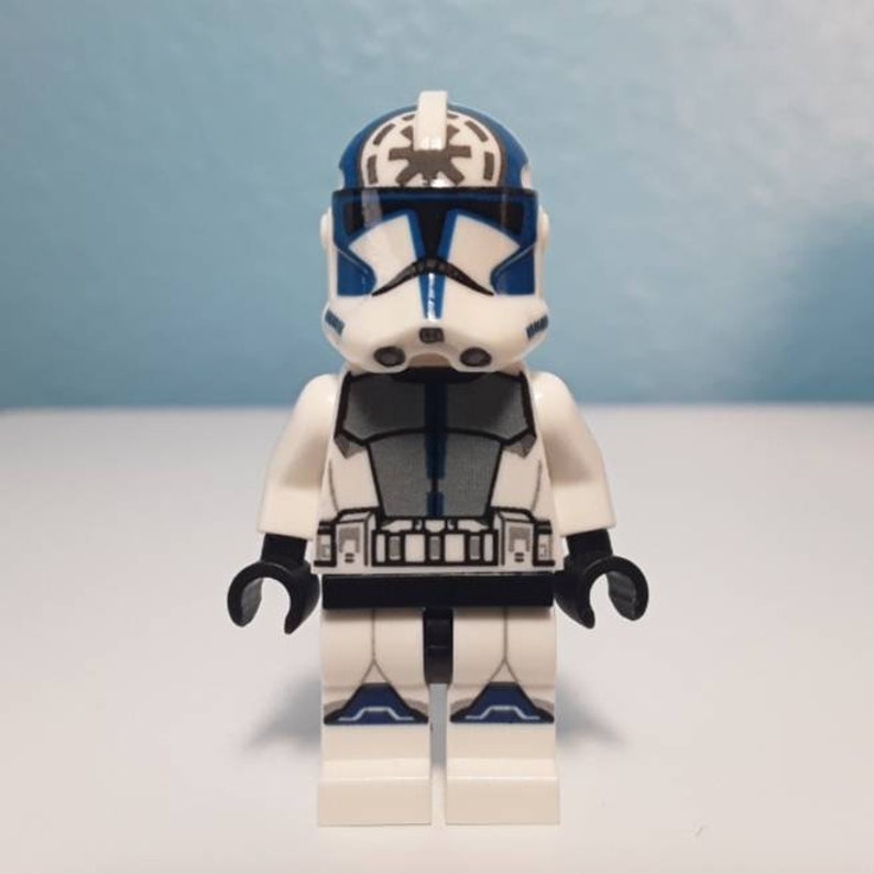 Clone ARC Trooper Custom Aufkleber LEGO Minifiguren Echo, Fives, Jesse, Basic, BF2 Realistic ARC Jesse