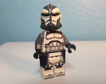 P2 Clone Commander Custom Decaled LEGO Minifigures type 2 Rex Wolffe Bly Deviss 327th Etsy