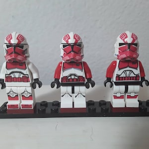 Clone ARC Trooper Custom Aufkleber LEGO Minifiguren Echo, Fives, Jesse, Basic, BF2 Bild 10