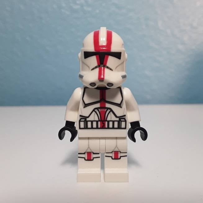 P2 Clone Commander Custom Decaled LEGO Minifigures type 1 Cody