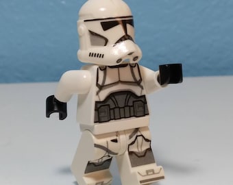 P2 Clone Commander Custom Decaled LEGO Minifigures type 1 Cody