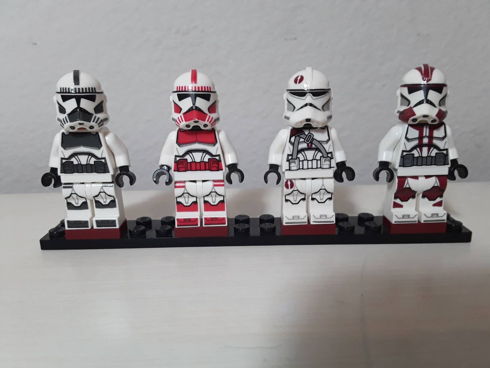 Clone Trooper Custom Decaled LEGO Minifigures Shock 91st Etsy