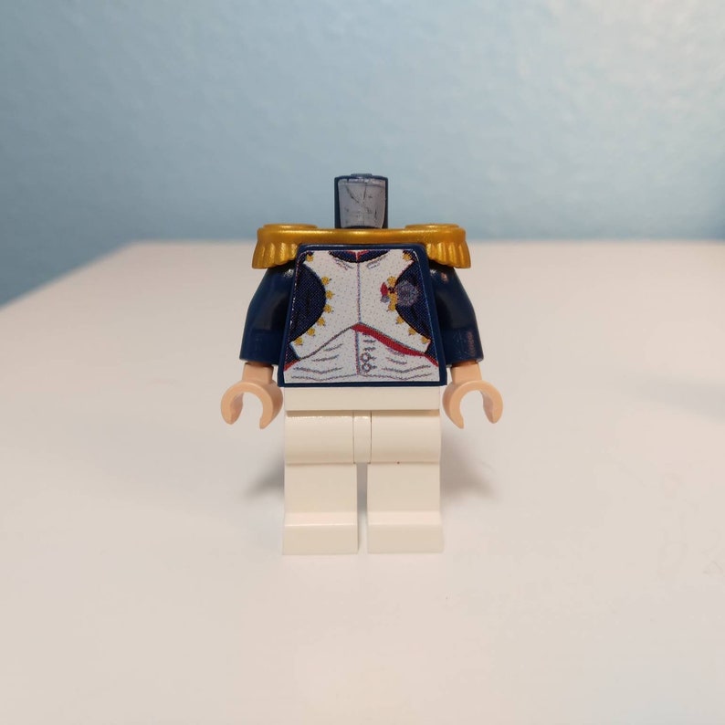 Napoleon Bonaparte Custom Decaled LEGO Minifigures! "Regal Portrait"