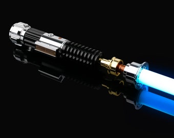 Sable de luz personalizado Obi-Wan Kenobi EP3 RotS (¡Muy preciso!)