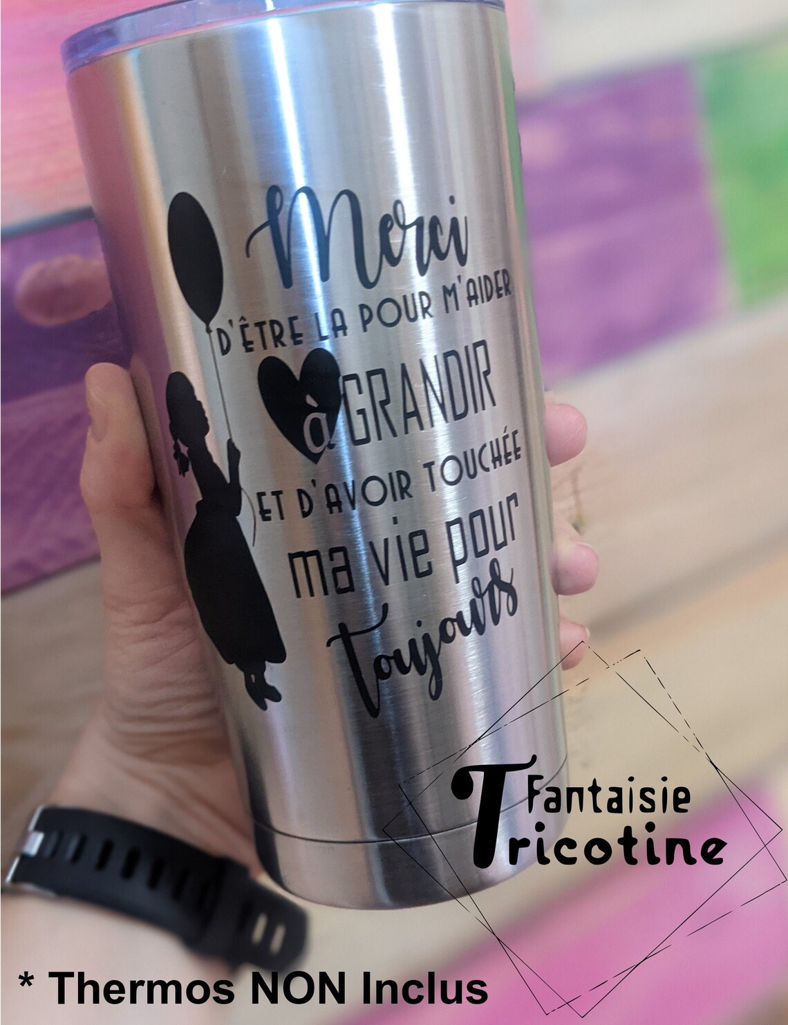 Stickers for Thermos or Bottle ''thank You for Being Etsy