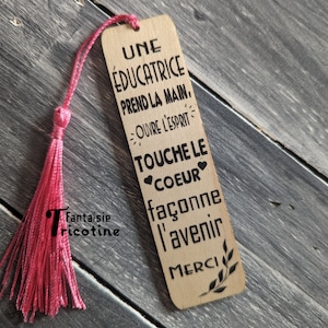 Wooden bookmark / Bookmark