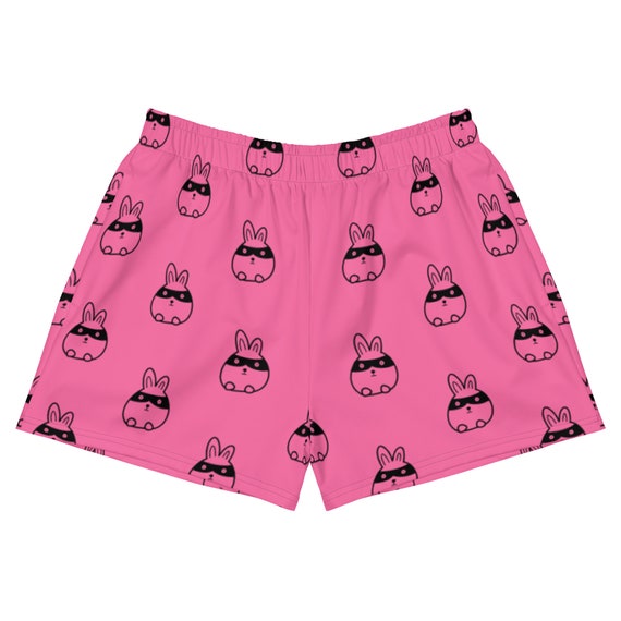 Women's PINK Athletic Shorts With 