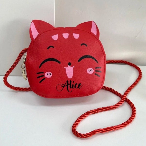 Petit sac à bandoulière chat mignon