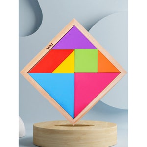 Jeux dès 3 - 4 ans - Tangram Montessori