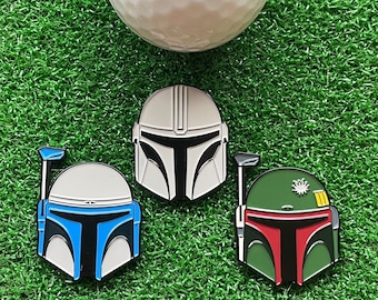 Ensemble de marqueurs de balles de golf Bounty Hunter - cadeau de golf, accessoire de golf, petit ami de golf, mari de golf, papa de golf, idée cadeau golf, cadeau de Noël