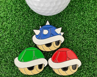 Triple Threat Golf Ball Marker Set - Fun Golf Accessory or Awesome Golf Gift Idea, Boyfriend Golf, Husband Golf, Dad Golf, Christmas Gift