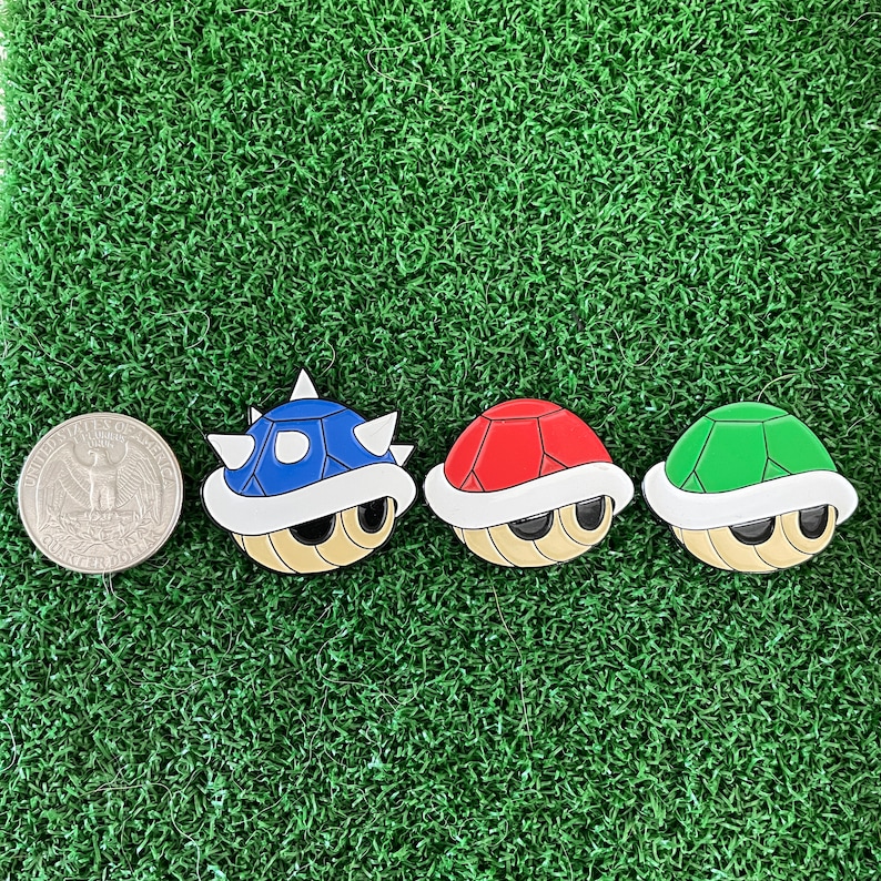 Triple Threat Golf Ball Marker Set Fun Golf Accessory or Awesome Golf Gift Idea, Boyfriend Golf, Husband Golf, Dad Golf, Christmas Gift image 2