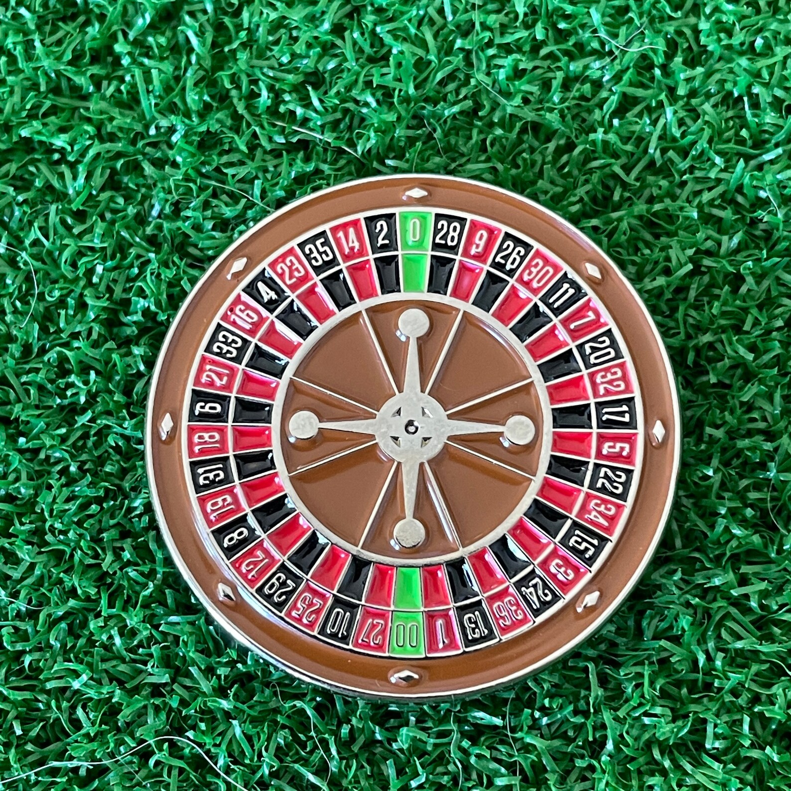 Roulette Wheel Golf Ball Marker Golf Gift Golf Accessory Etsy