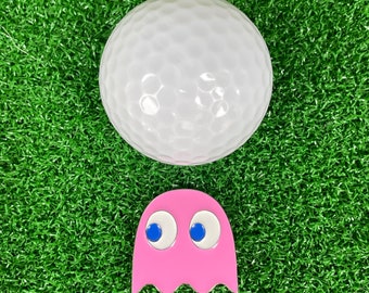 Retro Game Ghost Gang Golf Ball Markers - Golf Gift, Golf