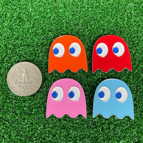 Retro Game Ghost Gang Golf Ball Markers - Golf Gift, Golf