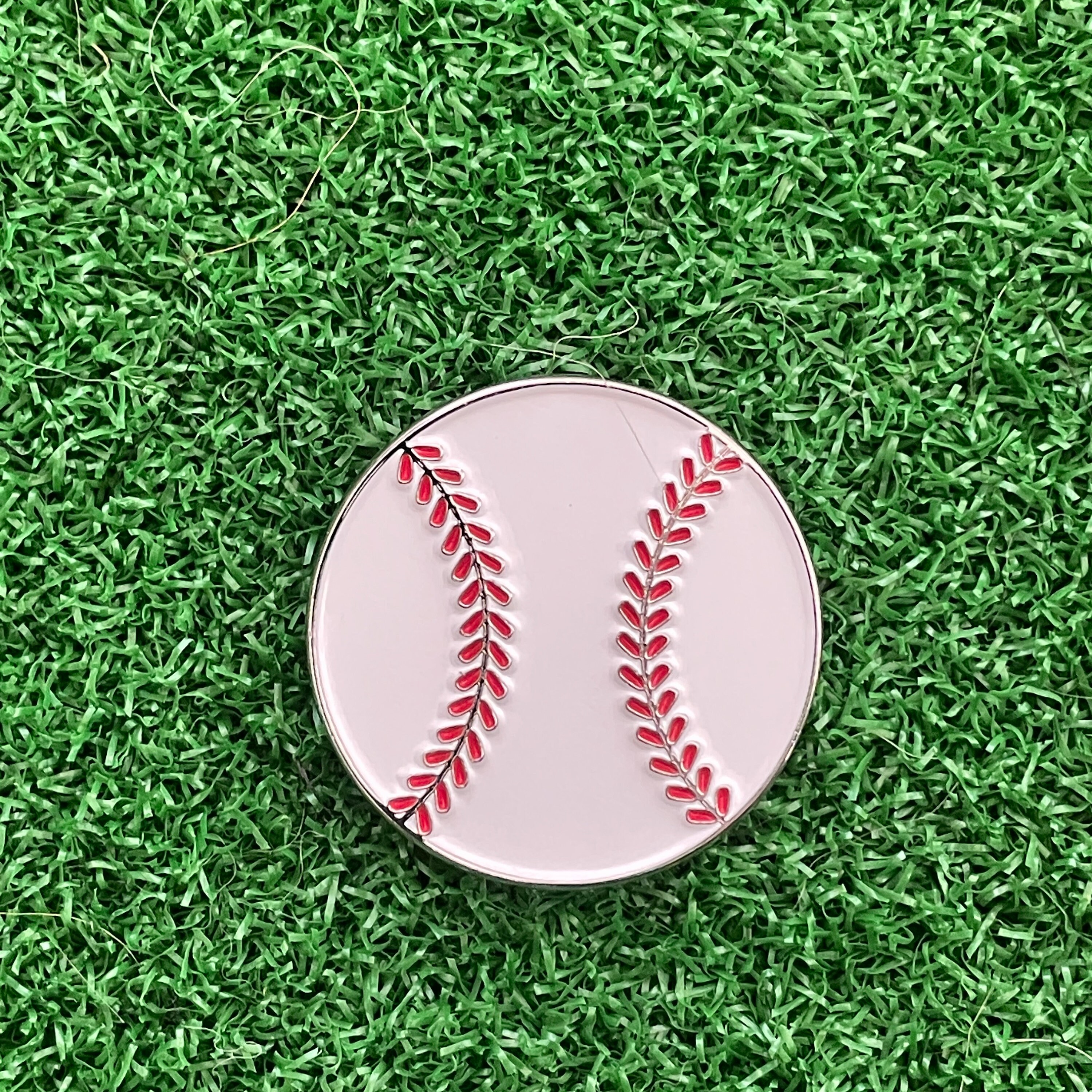 Baseball Golf Ball Marker Golf Gift Golf Accessory Fun Etsy UK