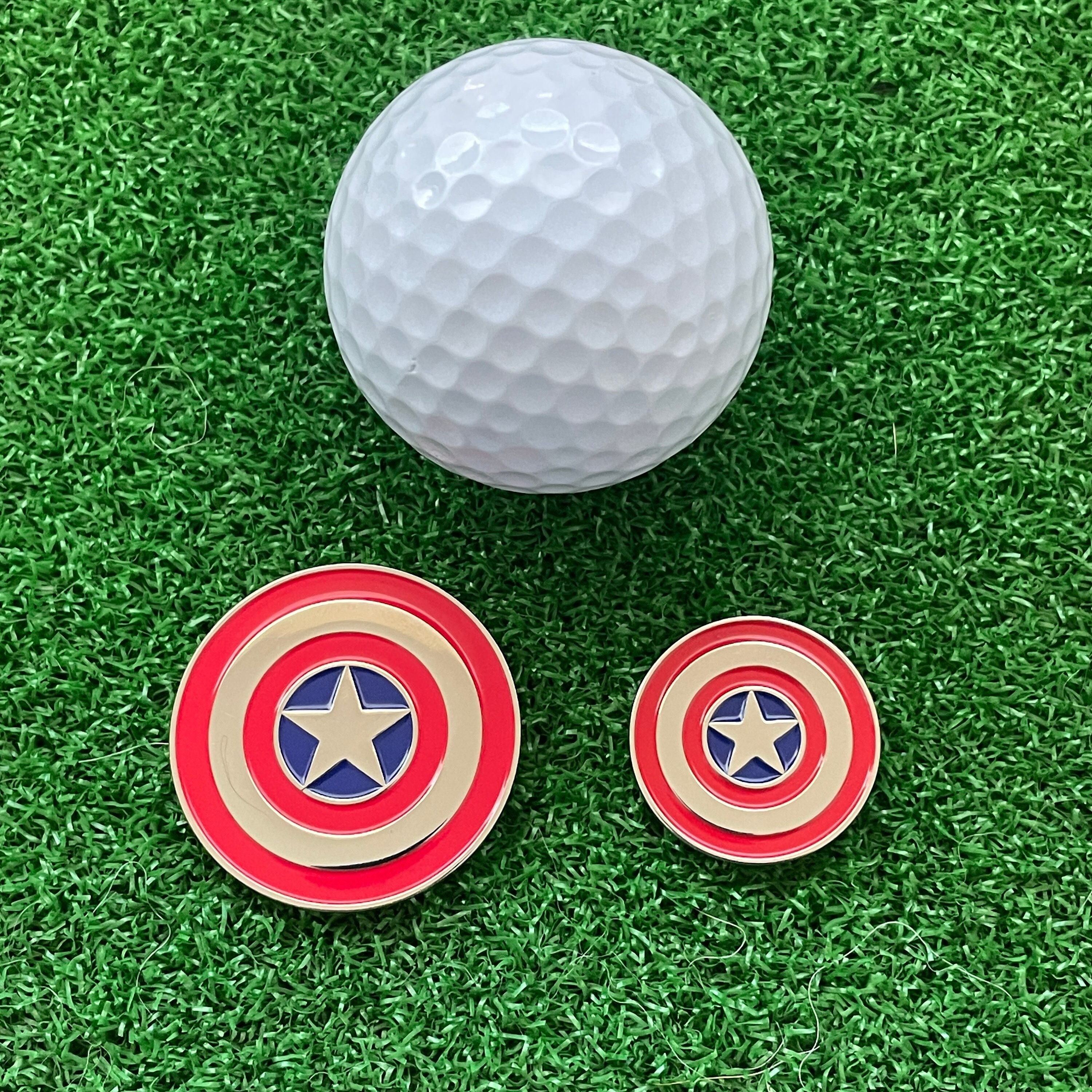 Captain America Golf Etsy