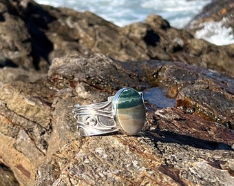 Wide Beach and Ocean Cuff