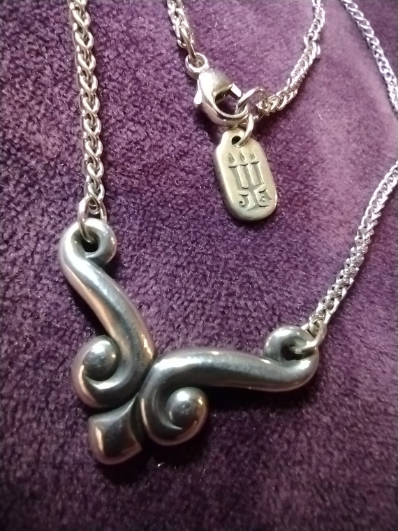 James Avery Scroll Necklace *Retired* - image 4