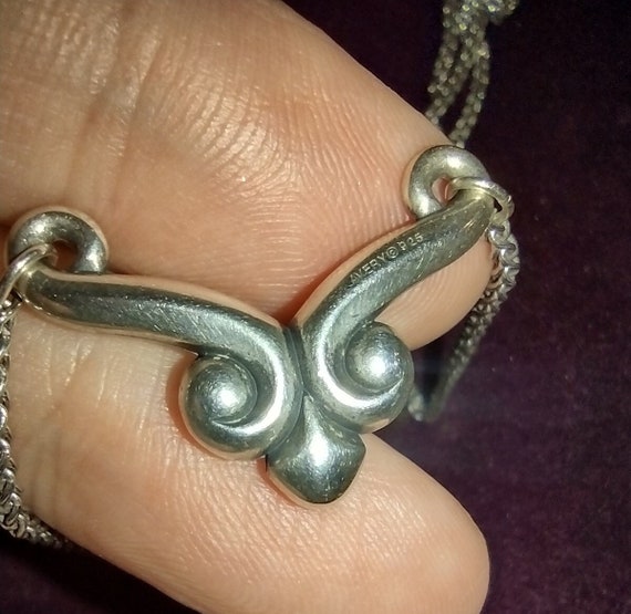 James avery sales scroll necklace