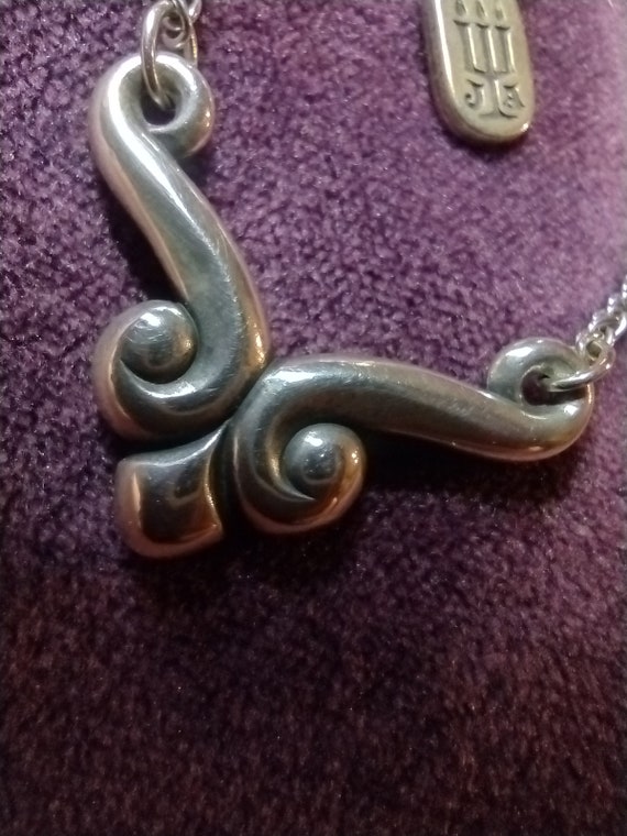 James Avery Scroll Necklace *Retired* - image 3