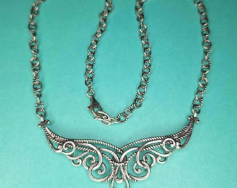 Carolyn Pollack Signature Scroll Necklace