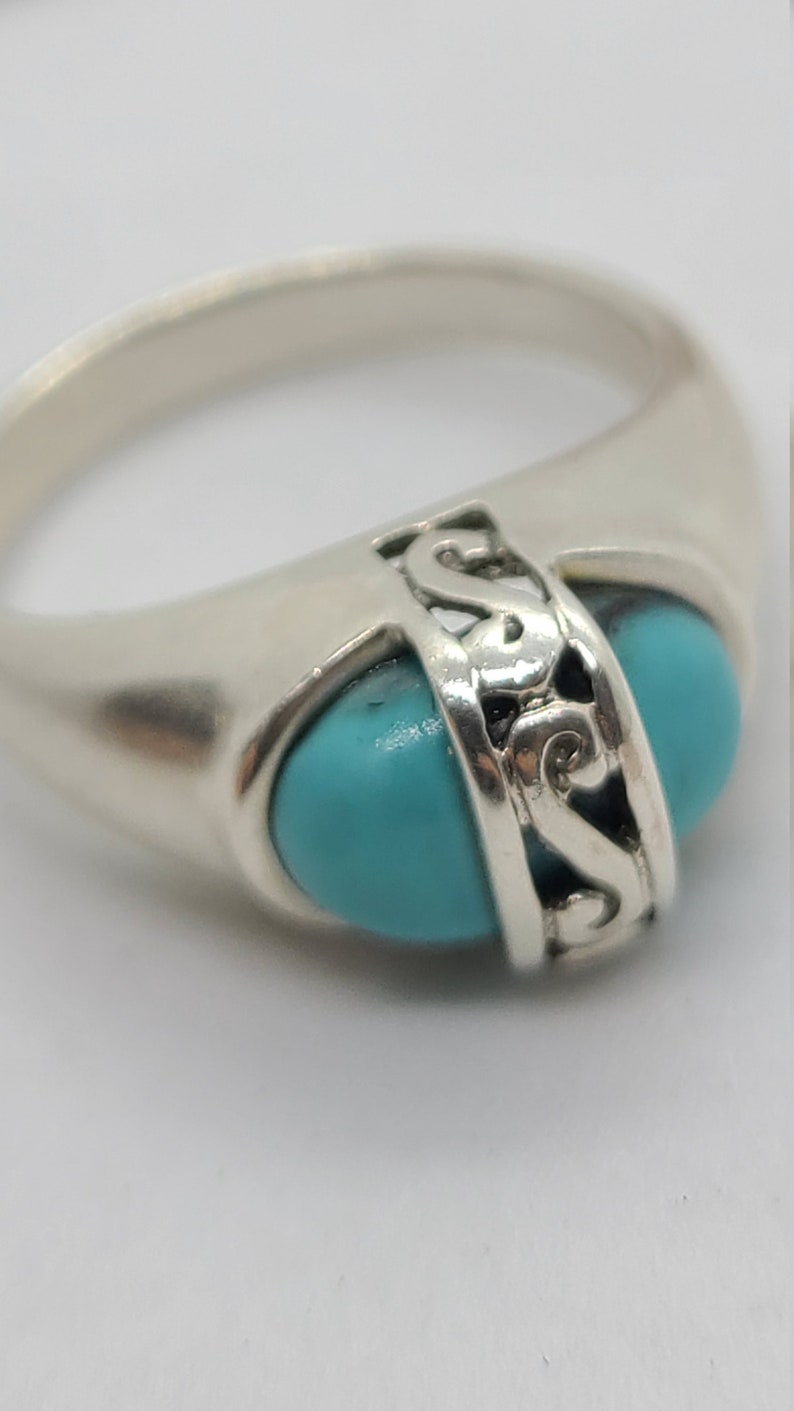 Sterling Silver Turquoise Ring