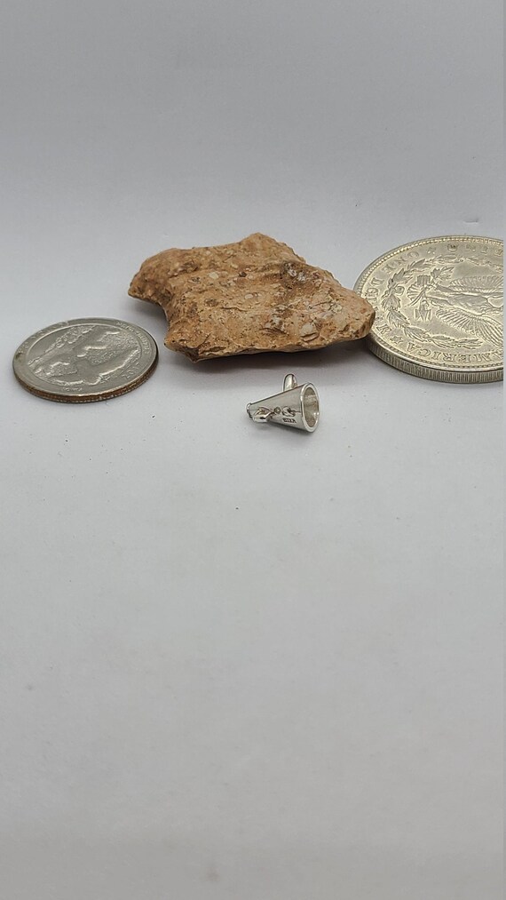 sterling silver megaphone Gem
