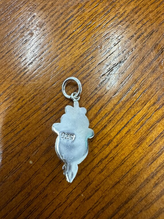 ヴィンテージ スターリングシルバー 9mm カボション アメジスト