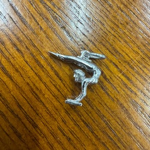Sterling Silver Gymnastics Beam Charm