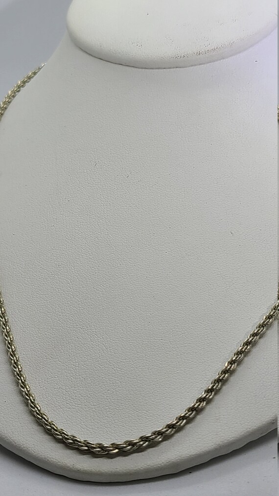 Sterling Silver 30 Inch Rope Chain - Etsy