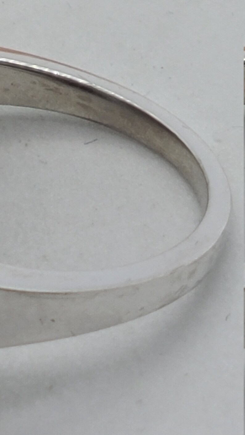 Sterling Silver Blue Diamond Ring