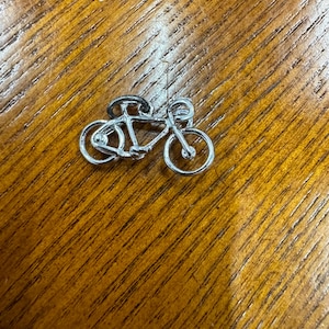 Sterling Silver Bicycle Charm