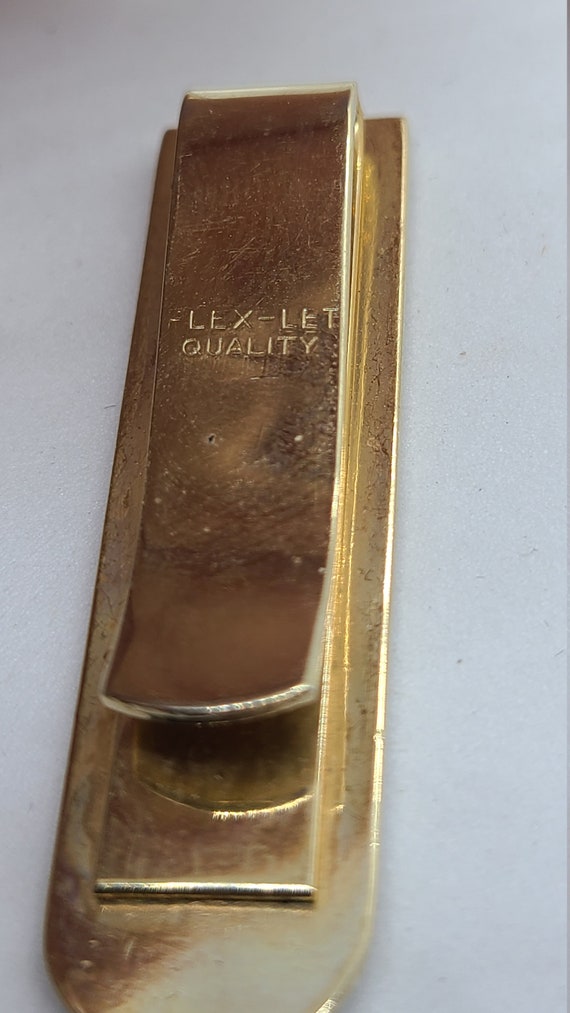 Vintage Lex-Let Quality Enamel Tie Clip - image 3