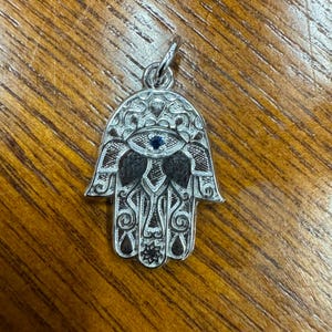Sterling Silver Hamsa Charm