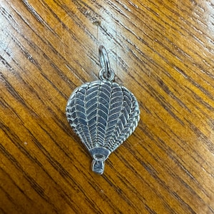 Sterling Silver Hot Air Balloon Charm