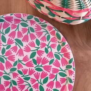Wooden kitchen tray &quot;lilac&quot;
