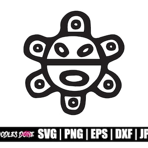 Taino Sun SVG | Taino Sun PNG | Taino Sun Clip Art | Puerto Rico Vektor | Puerto Rico Cricut | Puerto Rico Klippfil | Taino Sun Vektor
