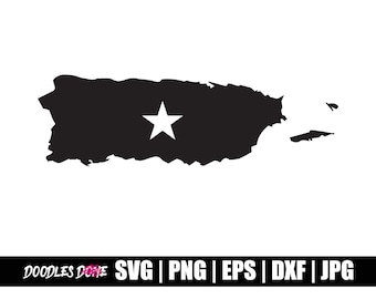 Puerto Rico Flag SVG | Puerto Rico PNG | Puerto Rico Flag Clip Art | Puerto Rico Vector | Puerto Rico Cricut | Puerto Rico Cut File