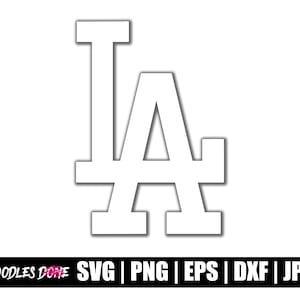 Los Angeles Dodgers SVG Files, Cricut, Silhouette Studio, Digital Cut Files, New Jersey