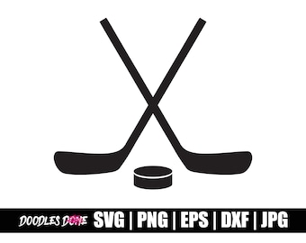 Hockey SVG File | Hockey Cut File | Hockey Vector | Hockey Clip Art | Hockey Cricut