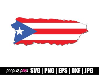 Puerto Rico Flag Border SVG | Puerto Rico PNG | Puerto Rico Flag Clip Art | Puerto Rico Vector | Puerto Rico Cricut | Puerto Rico Cut File