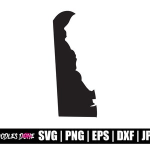 Delaware State SVG | Delaware PNG | Delaware Flag Clip Art | Delaware Vector | Delaware Cricut | Delaware Cut File