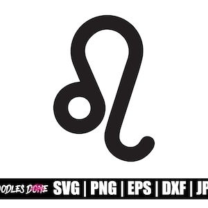 Löwe Sternzeichen svg, png, eps, dxf, jpg Dateien, Clip Art, Vektor, Cricut, Cut File - Instant Download