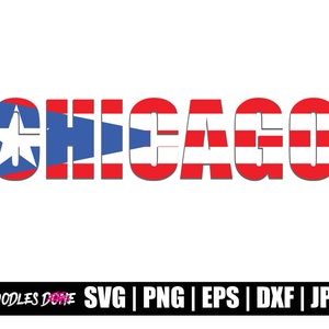 Porto Rico Chicago SVG | Porto Rico PNG | Bandeira de Porto Rico Clip Art | Porto Rico Vector | Porto Rico Cricut | Porto Rico Cut File