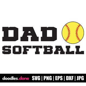 Softbal vader SVG, honkbal vader SVG, honkbal overzicht SVG, honkbal illustraties, honkbal vector, honkbal gesneden bestand