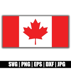 Canadá Marcar archivos svg, png, eps, dxf, jpg, imágenes prediseñadas, vectores, cricut, cortar archivo - descarga instantánea