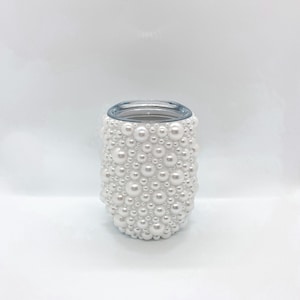 NEW Pearl Insulated Wine Tumbler handmade