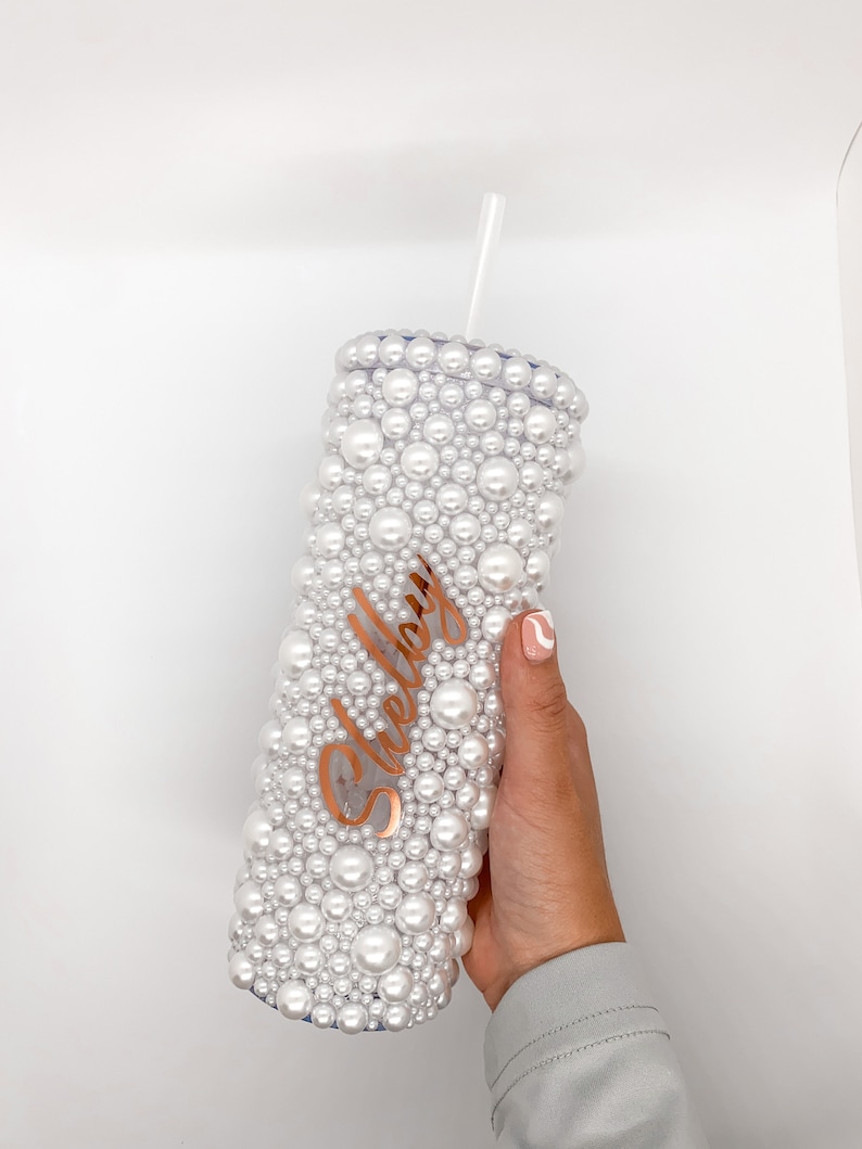 Personalized Pearl Tumbler - Custom Cup bild 1