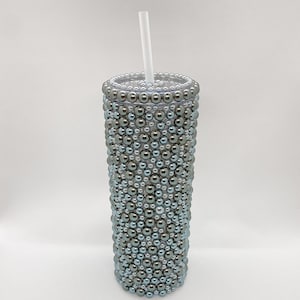 Custom Pearl Tumbler Cup Grey